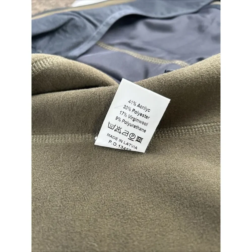 66 North Iceland Full Zip Gola Jacket Women’s M Wool Blend Brown Mock Neck - Picture 9 of 9
